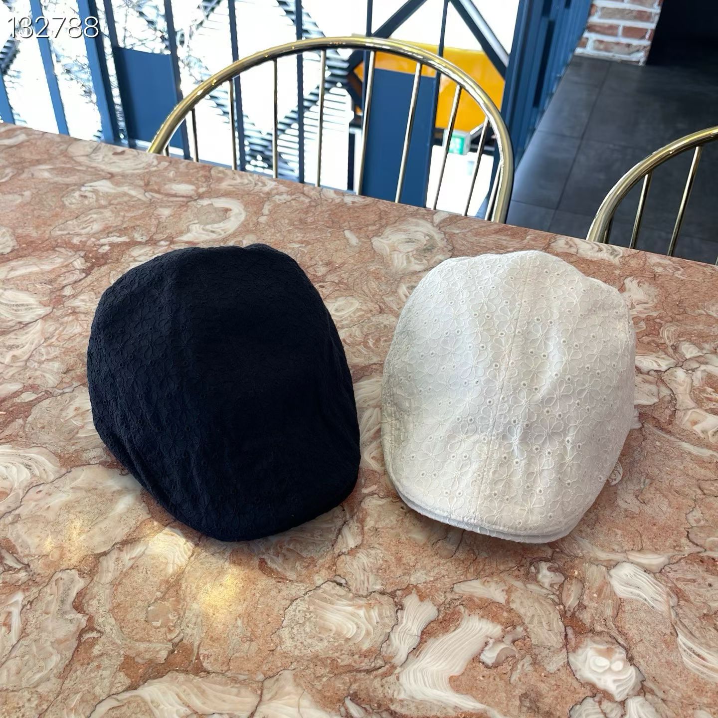 2026 新款 鸭舌帽子刺绣花朵款LovelyHat 春款东大门代购洋气3