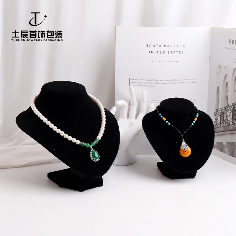 珠宝架项链颈模柜台陈列道具