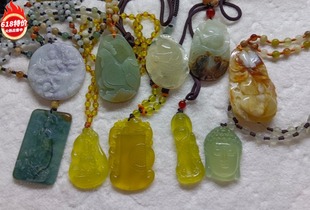 吊新春坠岫玉原创设计各类处理挂件菩萨情侣毛衣链新品惊爆低价