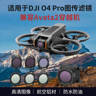 适用DJI大疆O4 Air Unit Pro图传相机/avata2无人机滤镜航拍配件