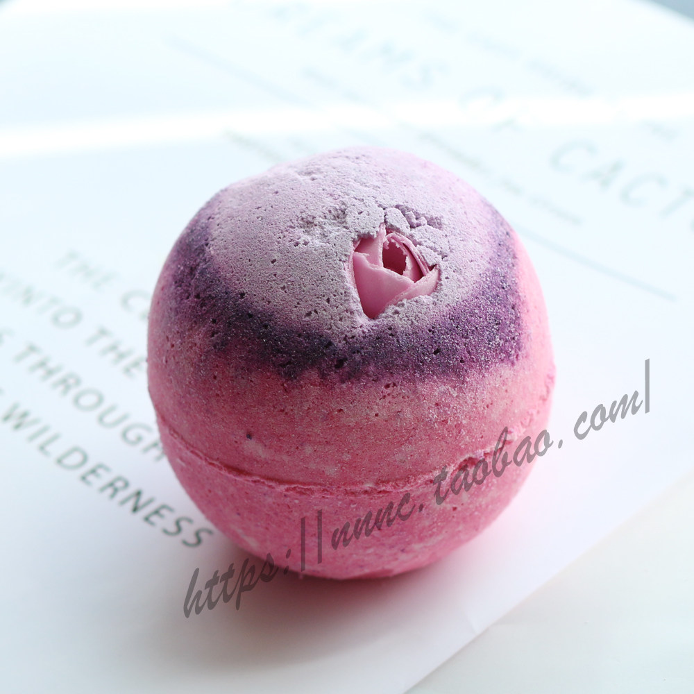 英国lush性感气泡弹200g精油泡澡沐浴球无泡泡浴盐入浴剂sex bomb