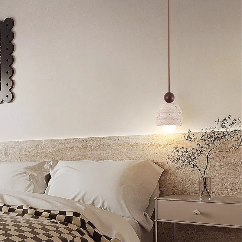 2025新款卧室床头吊灯设计师创意复古沙发背景黄洞石灯,家装灯饰光源,床头/玄关/吧台/过道吊灯,淘宝优惠券,粉丝福利购,淘宝优惠卷