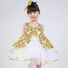 girl child Fit Dance skirt grace lovely Costume Sweet kindergarten 61 show clothing skirt