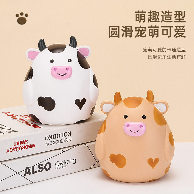创意网红牛存钱罐卡通儿童搪胶储蓄罐活动奖品幼儿园招生礼品|msdalam kategori bekalan perayaan/hadiah, Hadiah kreatif, Piggy bank - dari Buy2taobao.com untuk memberikan perkhidmatan ejen Taobao profesional membeli