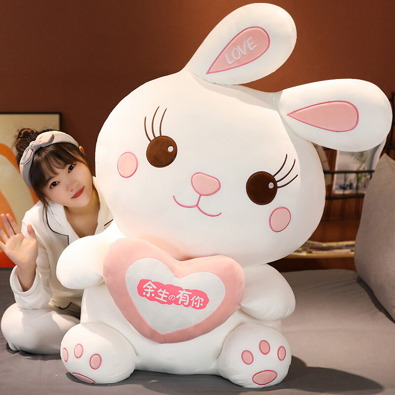 公仔兔子毛绒玩具pp棉花