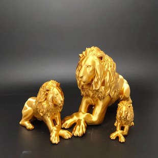 暗区突围周边手办金狮雕像首领信物游戏道具实物模型收藏摆件