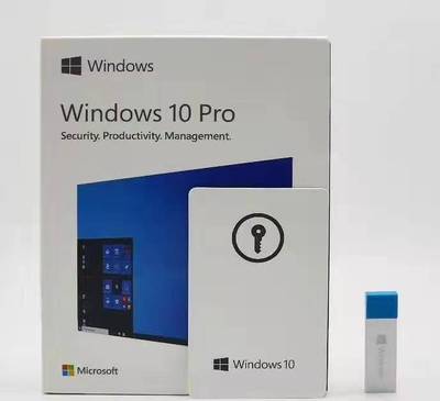 正版win7 Windows10专业版win11专业版 32/64位中繁英U盘彩盒