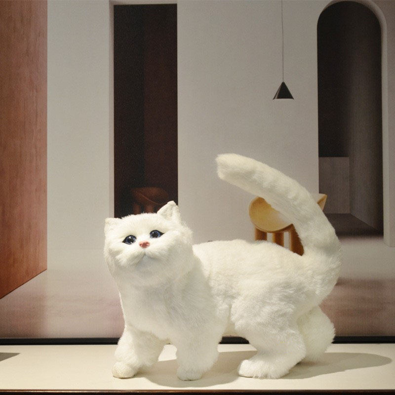 仿真猫咪动物模型布偶装饰摆件