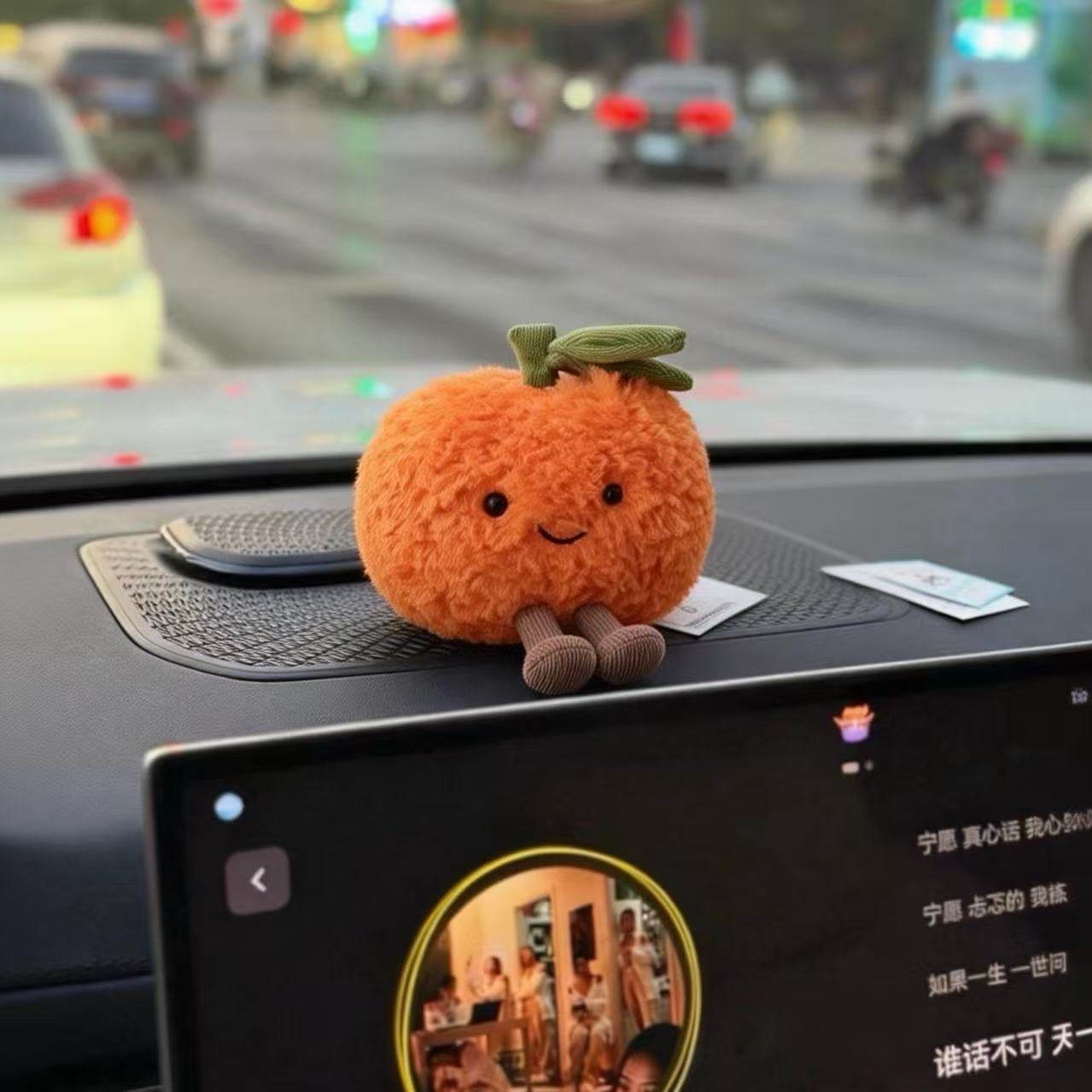 可爱草莓柠檬橘子汽车中控台摆件卡通玩偶车载屏幕车内装饰品创意,汽车用品/电子/清洗/改装,摆件,淘宝优惠券,粉丝福利购,淘宝优惠卷