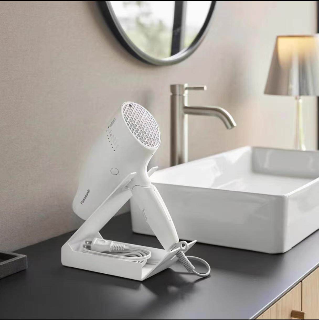 日式简易吹风机支架电源线收纳盒极简戴森卷发棒支架一体收纳盒,家庭/个人清洁工具,吹风机置物架,淘宝优惠券,粉丝福利购,淘宝优惠卷