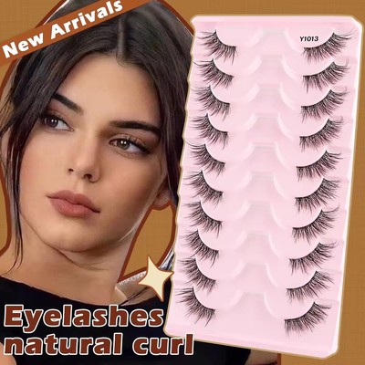 Half False Lashes Mink Eyelashes Natural Soft Cat Eye design