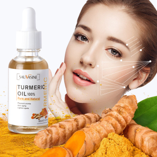 Glow body whitening Skin turmeric oil Acne brighten Dark Ser