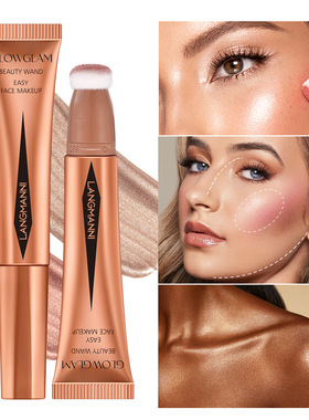 Gas cushion powder blusher high light cosmetics stick