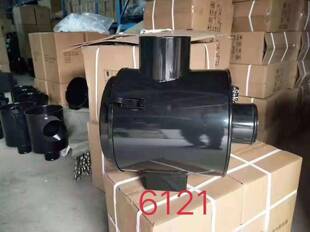 上配件柴D6114空滤总成主体 k2833空气滤芯 50装 载机铲车 外壳