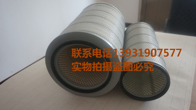 K2842三环昊龙2843空气滤芯2844十通征腾龙腾御龙牵引车重卡空滤