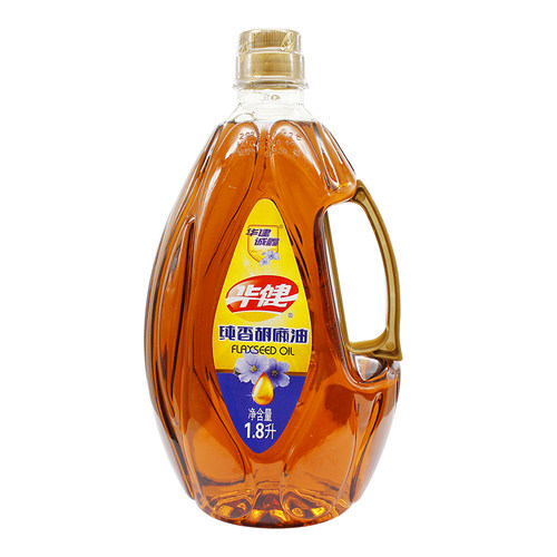 华建诚鑫华健纯香胡麻油1.8L