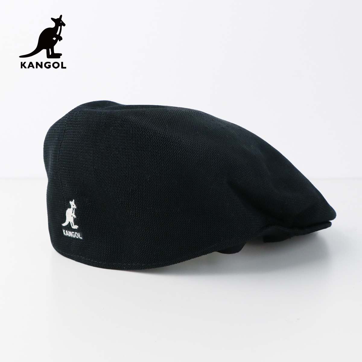 KANGOL平顶网眼帽贝雷帽
