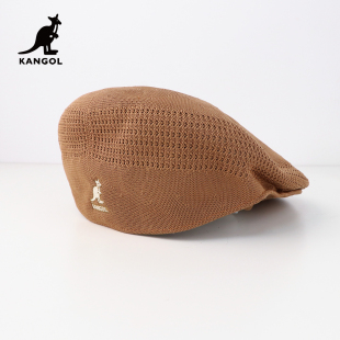 Kangol 504袋鼠帽子羊毛网眼泫雅贝雷帽画家帽鸭舌帽KO0290BC