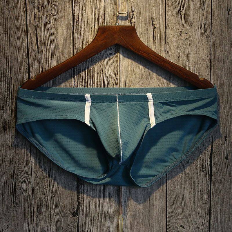 爆款男士内裤冰丝无痕低腰三角裤舒适性感透气裤头青年休闲短裤衩