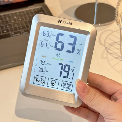 家用室内磁吸高精度数显温湿度计