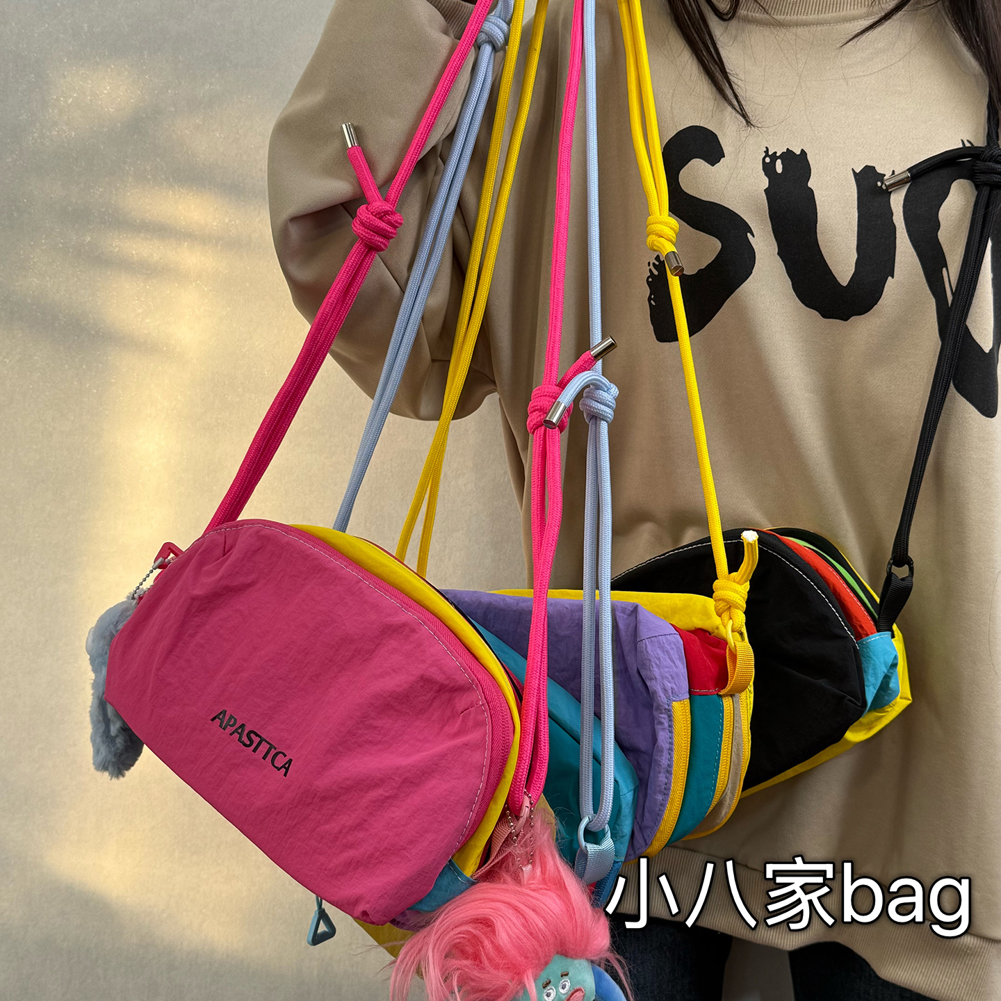 忠犬小八斜挎小包通勤百搭包