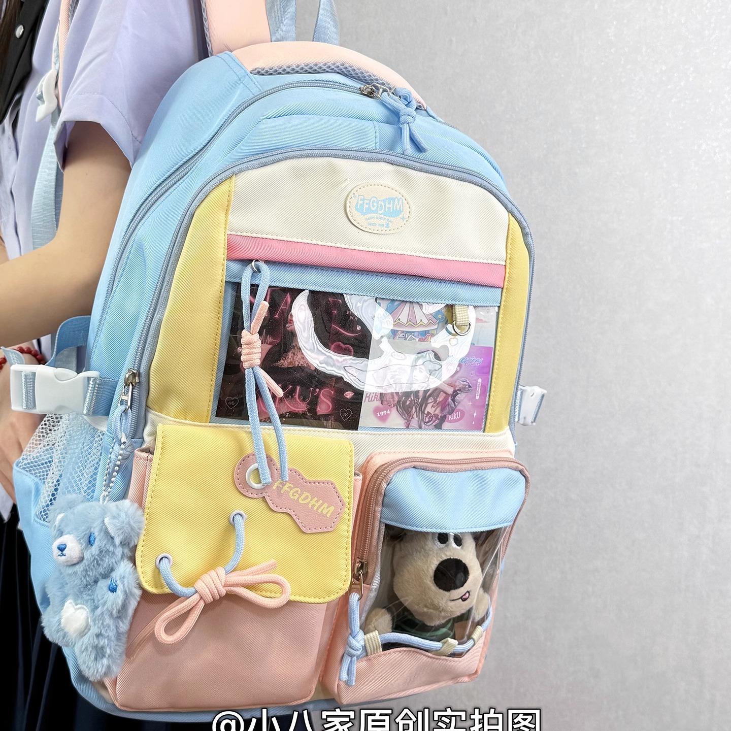 多巴胺书包女学生双肩包