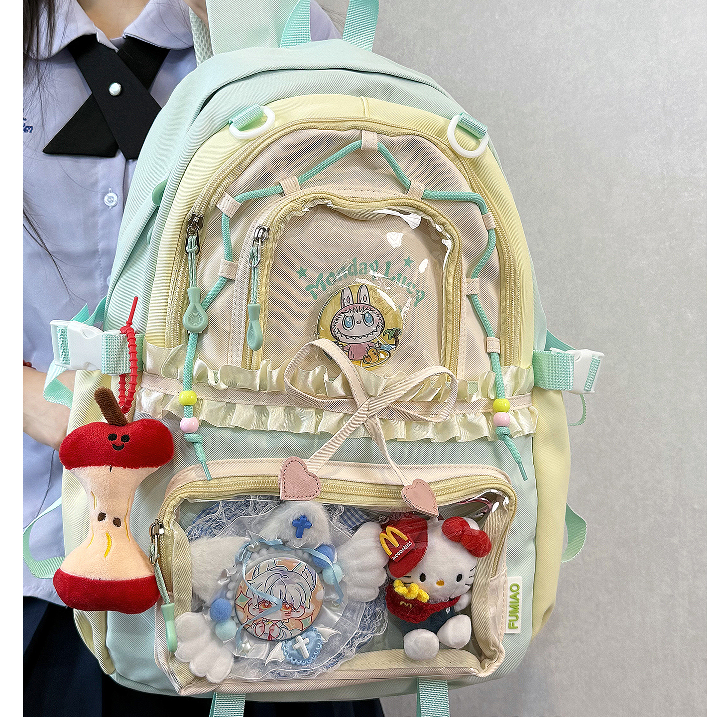 高颜值痛包书包女学生双肩包