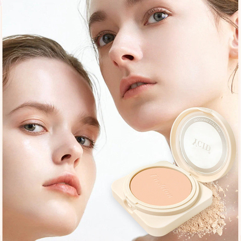 丝绒柔肌粉饼水润轻薄遮瑕定妆粉底饼持久 施蒂丝绒柔肌粉饼14G