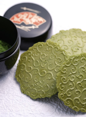 日本直邮伊藤久右卫门日式抹茶薄脆煎饼24枚/盒和果子2盒伴手礼盒