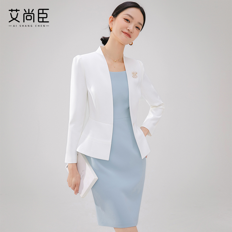 艾尚臣职业套装女店长西装连衣裙