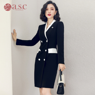 美容师工作服女爱尚臣置业顾问女装连衣裙韩式整形医院经理职业装