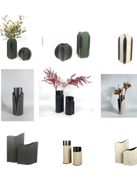 现代简约轻奢皮革首饰收纳盒