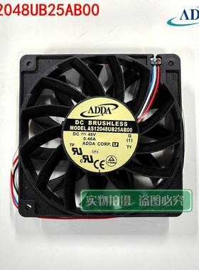 ADDA AS12048UB25AB00全新原装48V 0.46A 12025变频器散热风扇
