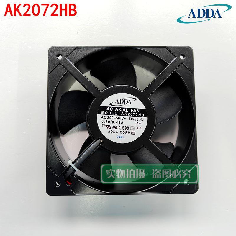 AK2072HB全新原装ADDA 20572/220V 0.30A机柜电源滚珠散热风扇