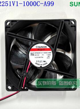 MF92251V1-1000C-A99全新原装SUNON 9225 12V 1.68W静音散热风扇