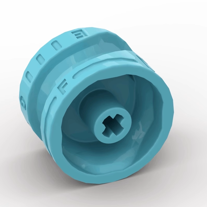 小颗粒积木MOC 4158 带凹槽换挡变速器拼装玩具汽车跑车零配件