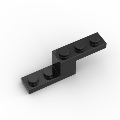 小颗粒积木MOC 5712 5x1x1 1/3 Z型托架板拼装玩具零配件DIY