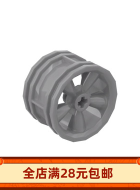 MOC 42716 野马 车轮 轮毂小颗粒积木科技汽车跑车拼装玩具零配件