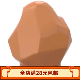 小颗粒积木 MOC 35646 装饰道具1x1金子金矿拼装玩具配件拼插零件