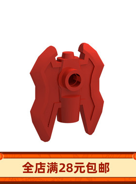 国产积木MOC零配件 散件11096 套装定制 适用 双刃长斧头