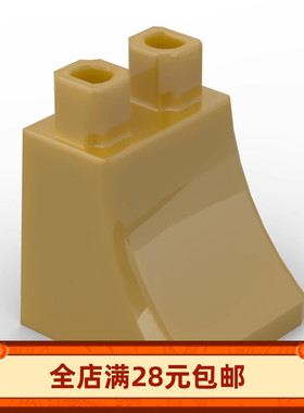 小颗粒积木MOC  36036 裙装 人仔腿脚拼装玩具零配件DIY