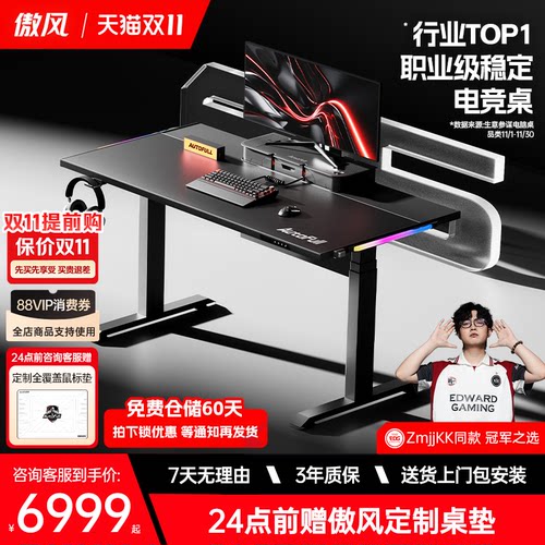 傲风A5双电机电动升降桌