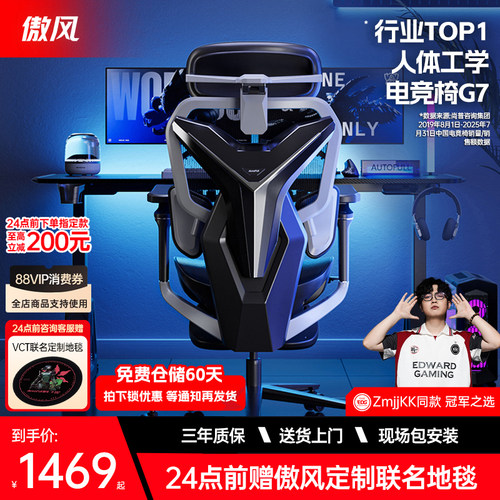 LPL同款/傲风G7电竞椅人体工学