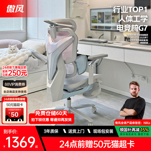 人体工学电竞椅 3区AUTO追腰 电竞樱花背甲