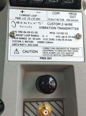 Bently nevada本特利内华达现货库存P3403893-0351