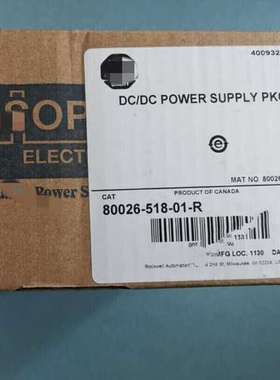 80026-518-01-R A-B 全新 现货秒发价格 议价询价 质量保障