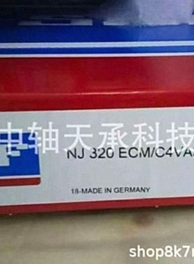 瑞典S-K-F NJ320ECM-C4VA301圆柱滚子轴承NJ320ECM-C4VA301