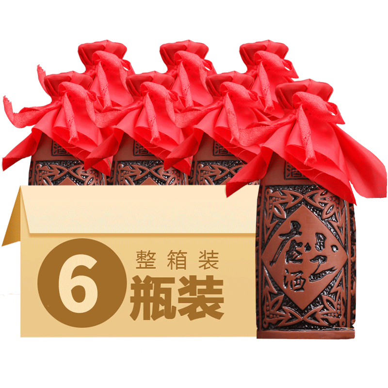 店小二白酒42度500ml婚宴整箱6瓶