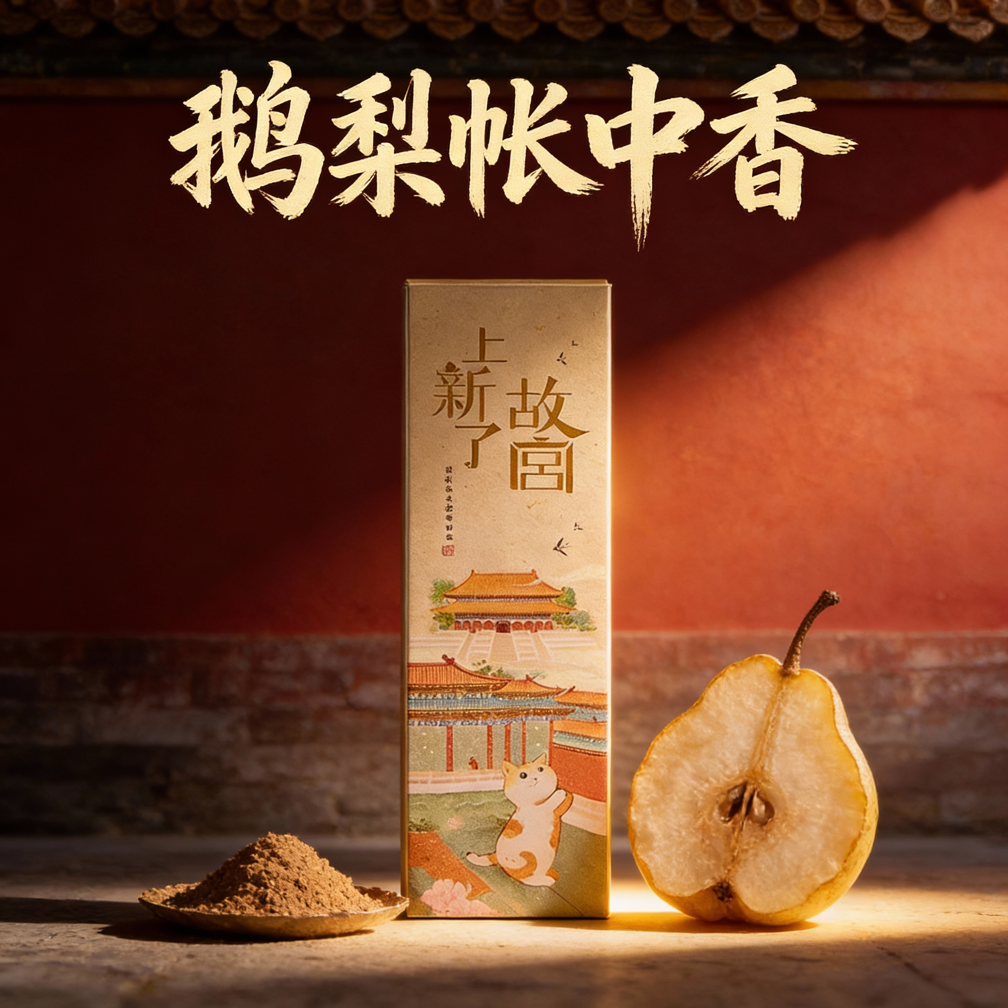 上新了故宫鹅梨帐中香沉香线香檀香熏香家用卧室内香薰持久安神香,洗护清洁剂/卫生巾/纸/香薰,香薰香料,淘宝优惠券,粉丝福利购,淘宝优惠卷