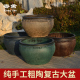 粗陶花盆大号特大号复古盆栽种树大口径土陶罐室内户外庭院特价
